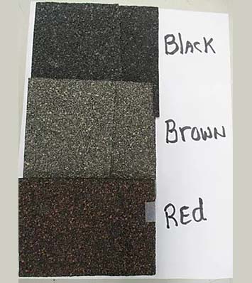 Shingles Colors