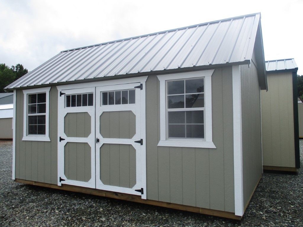 Lofted Garden Shed