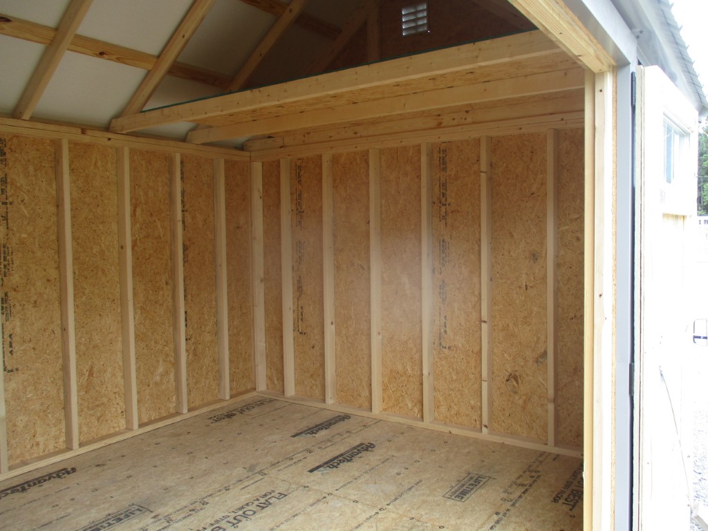 Lofted Garden Shed