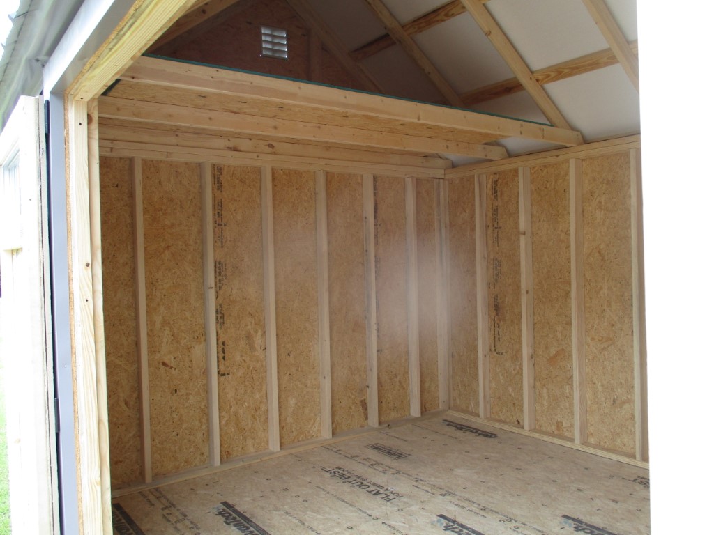 Lofted Garden Shed