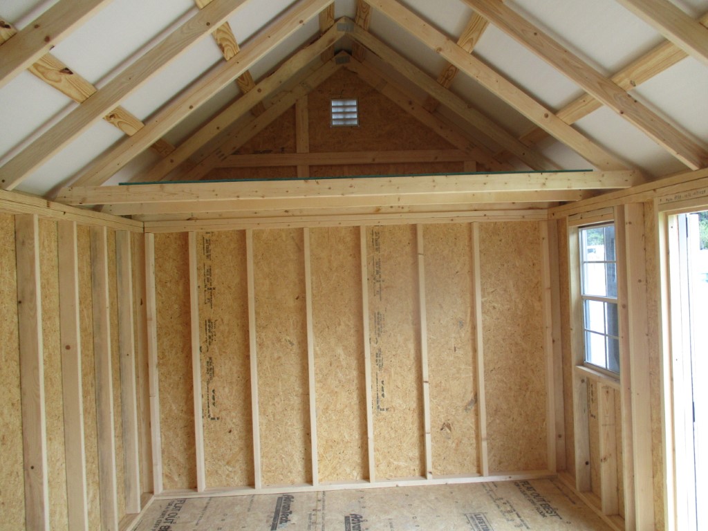 Lofted Garden Shed