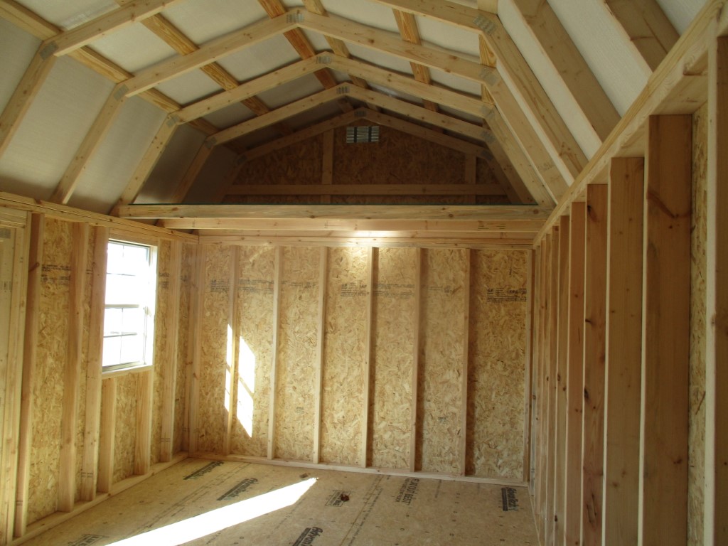 Side Lofted Barn