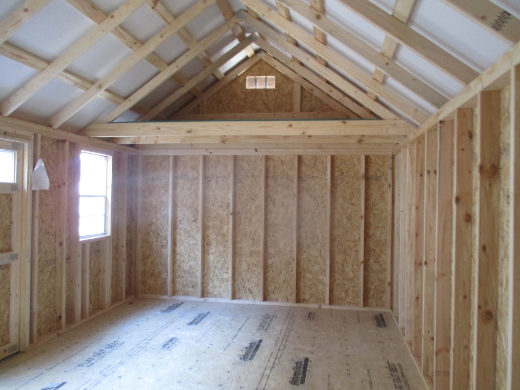 Lofted Garden Shed