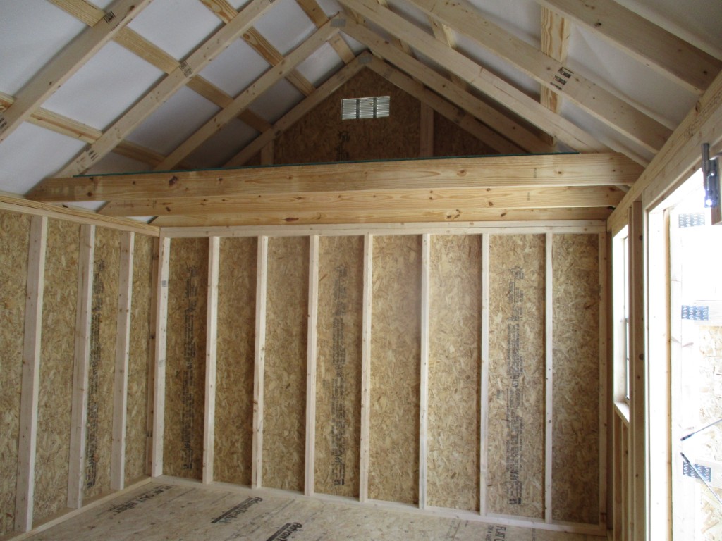 Lofted Garden Shed