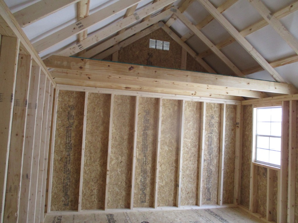 Lofted Garden Shed
