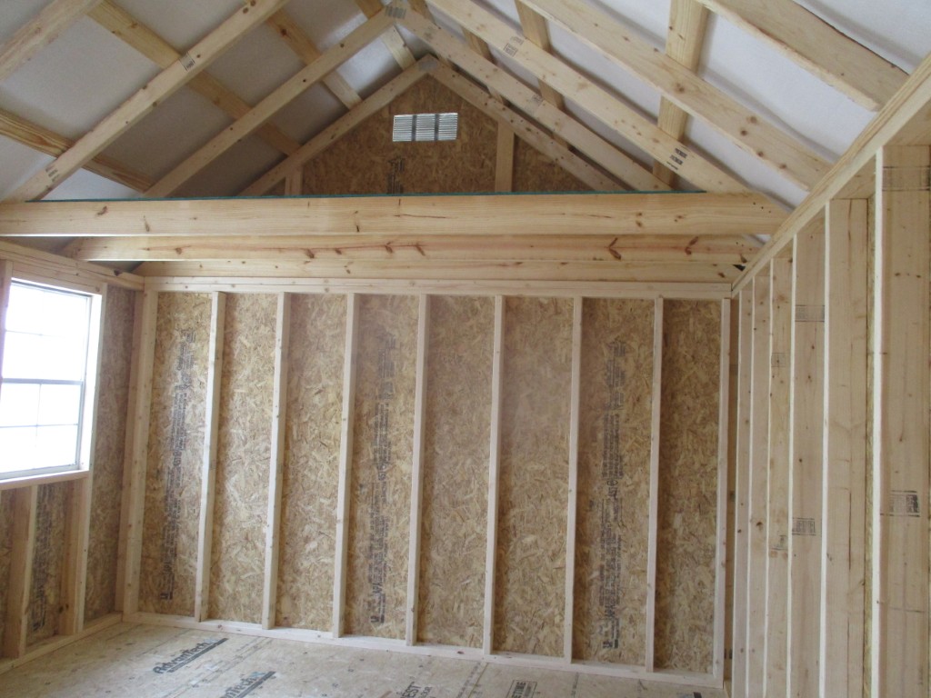 Lofted Garden Shed