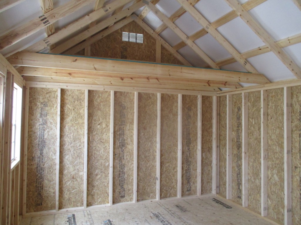 Lofted Garden Shed