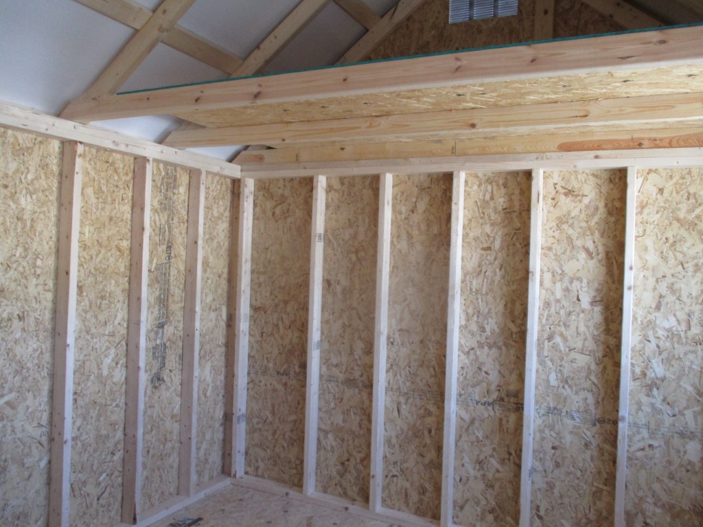 Lofted Garden Shed