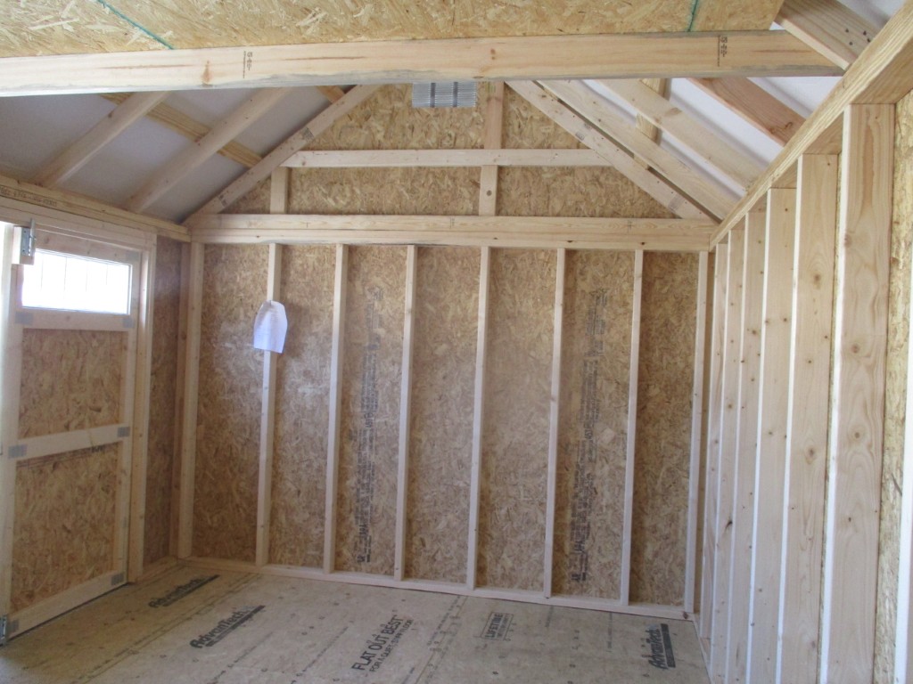 Lofted Garden Shed