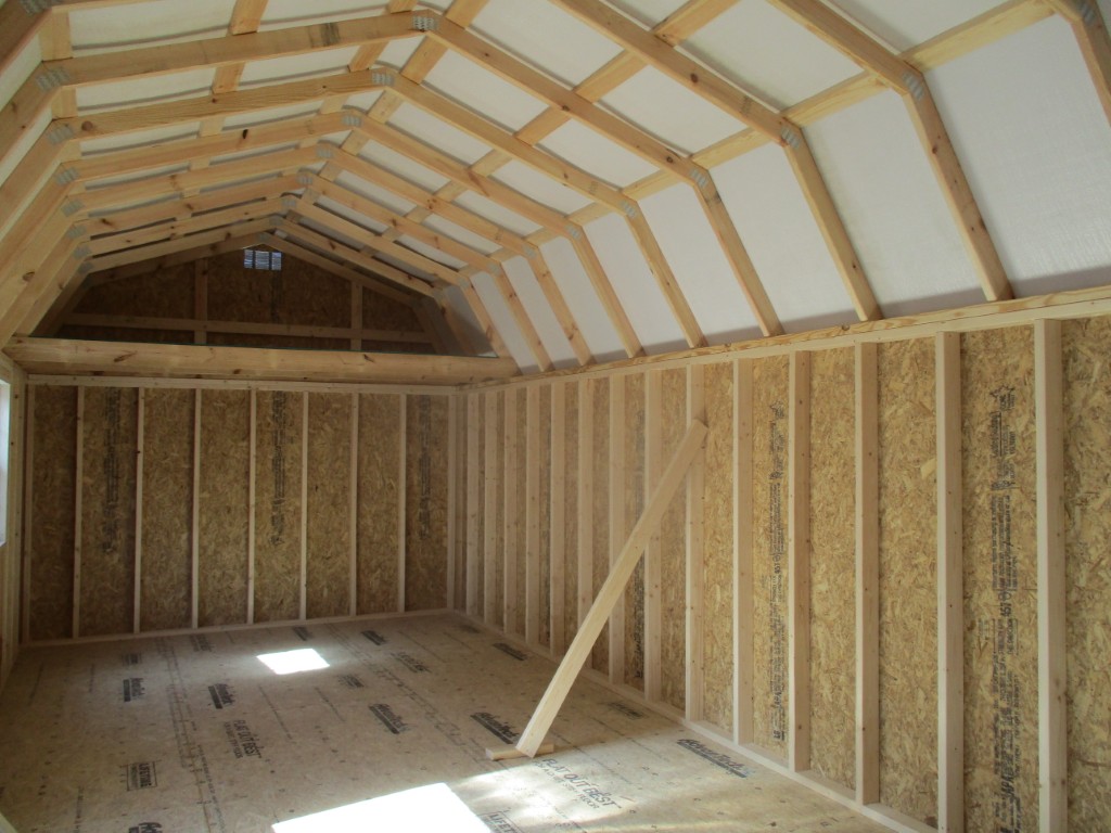 Side Lofted Barn