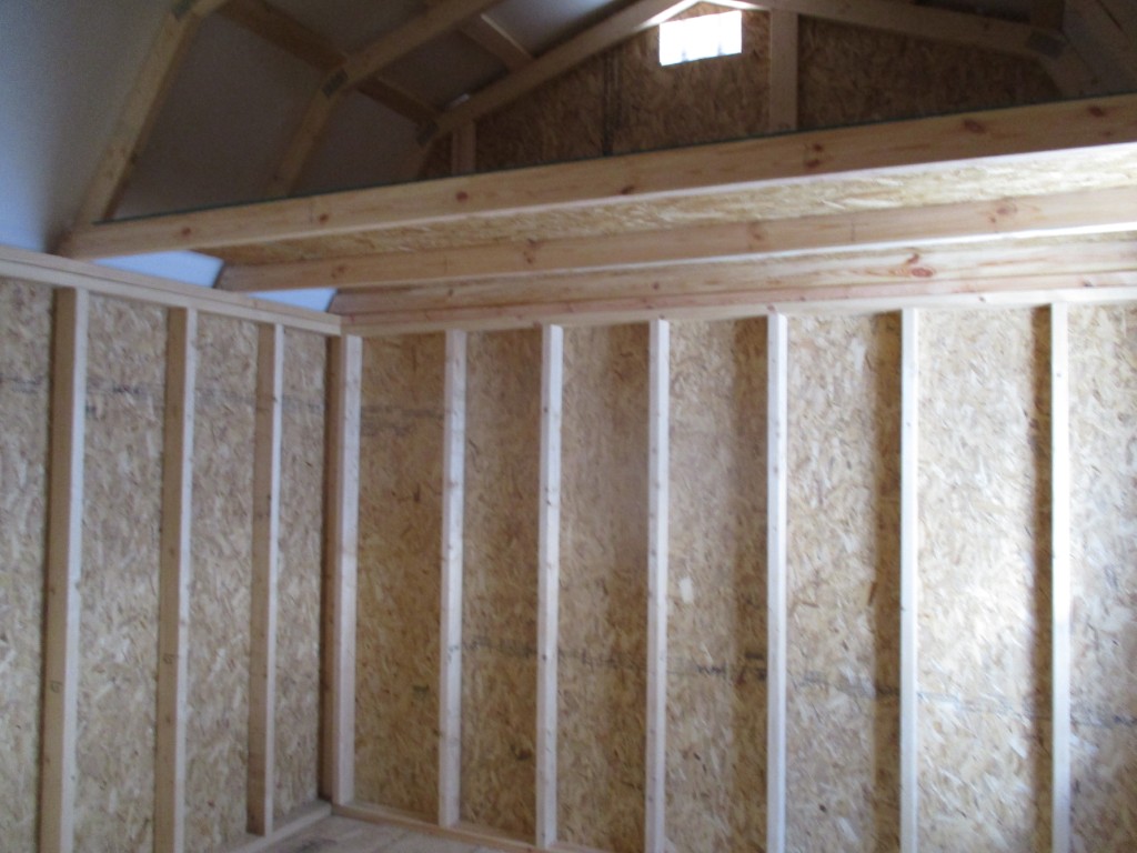 Side Lofted Barn