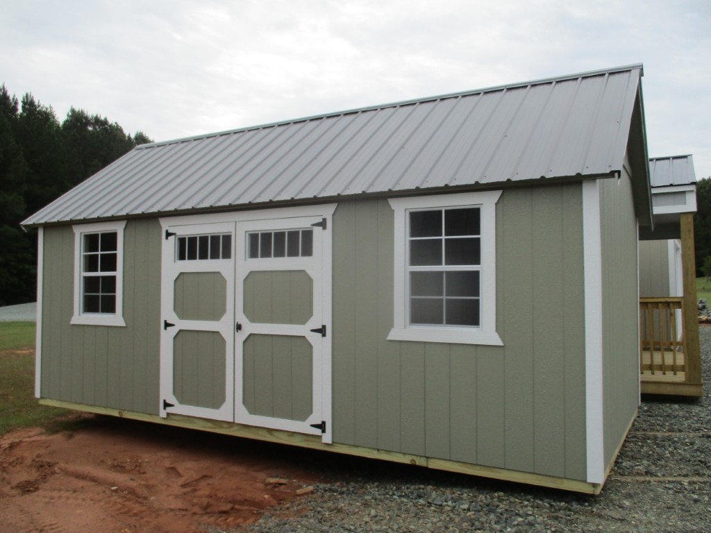 Lofted Garden Shed