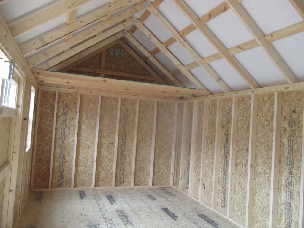 Lofted Garden Shed