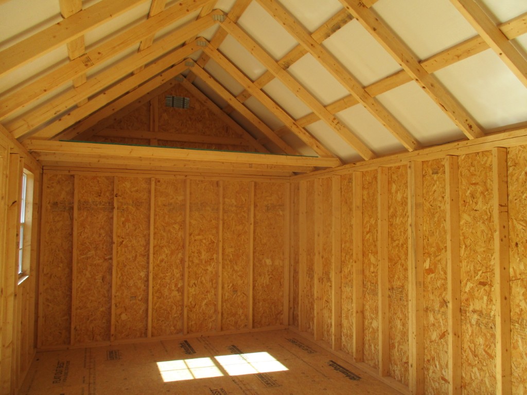 Lofted Garden Shed