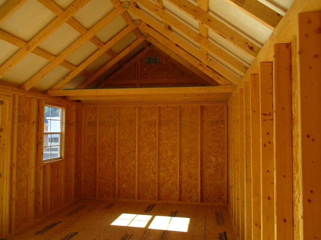Lofted Garden Shed
