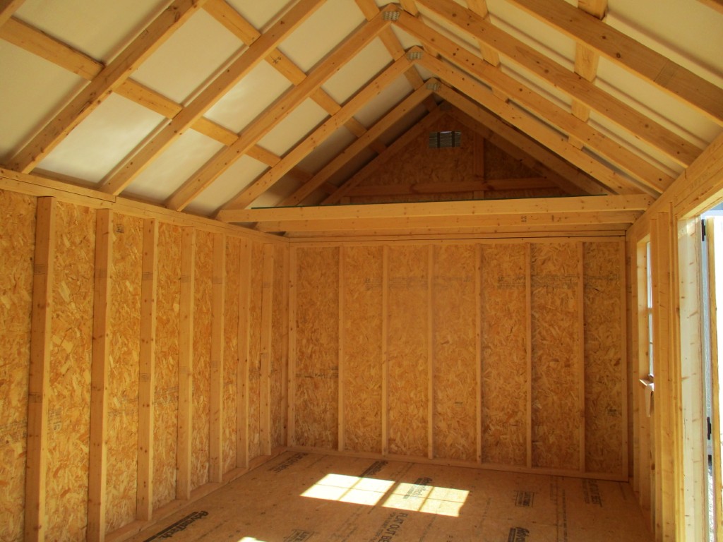 Lofted Garden Shed
